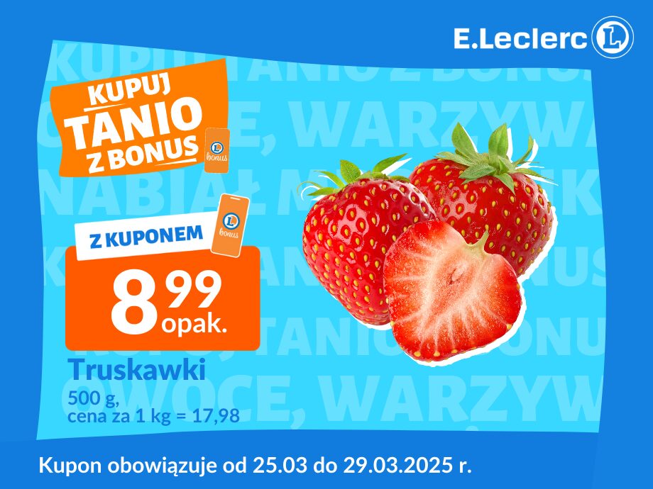 Truskawki – 25.03. – 29.03.2025