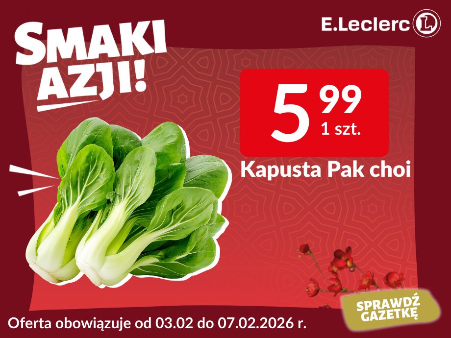 kapusta pak choi
