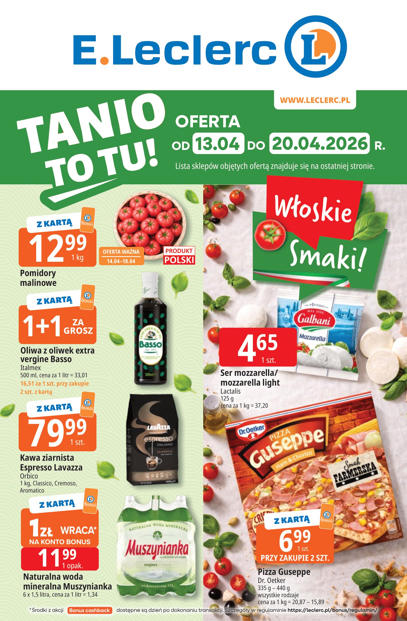 Gazetka - od 13.04. do 20.04.2026 r.