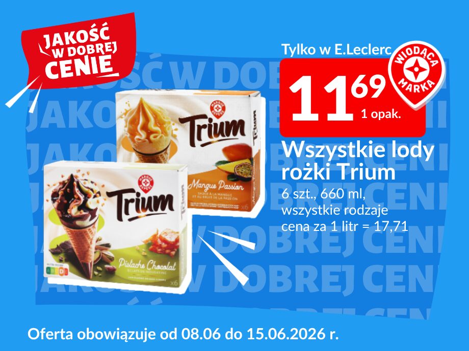 lody rożki